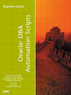 cover image of Oracle DBA Automation Scripts